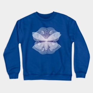 Automeris io flower Crewneck Sweatshirt